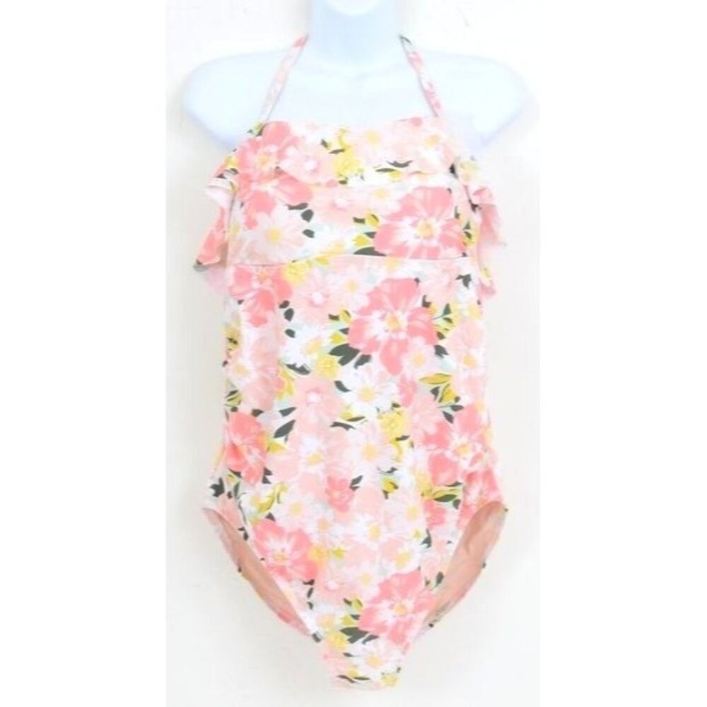Ingrid & Isabel LG Floral  Bandeau One Piece Maternity Swimsuit Isabel Maternity